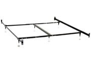 Esme Black Bed Frame with Headboard