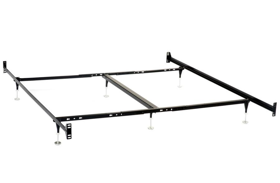 Esme Black Bed Frame with Headboard