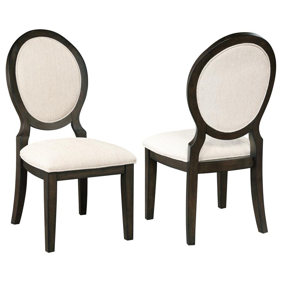 Twyla Oval Back Dining Side Chair (Set of 2)