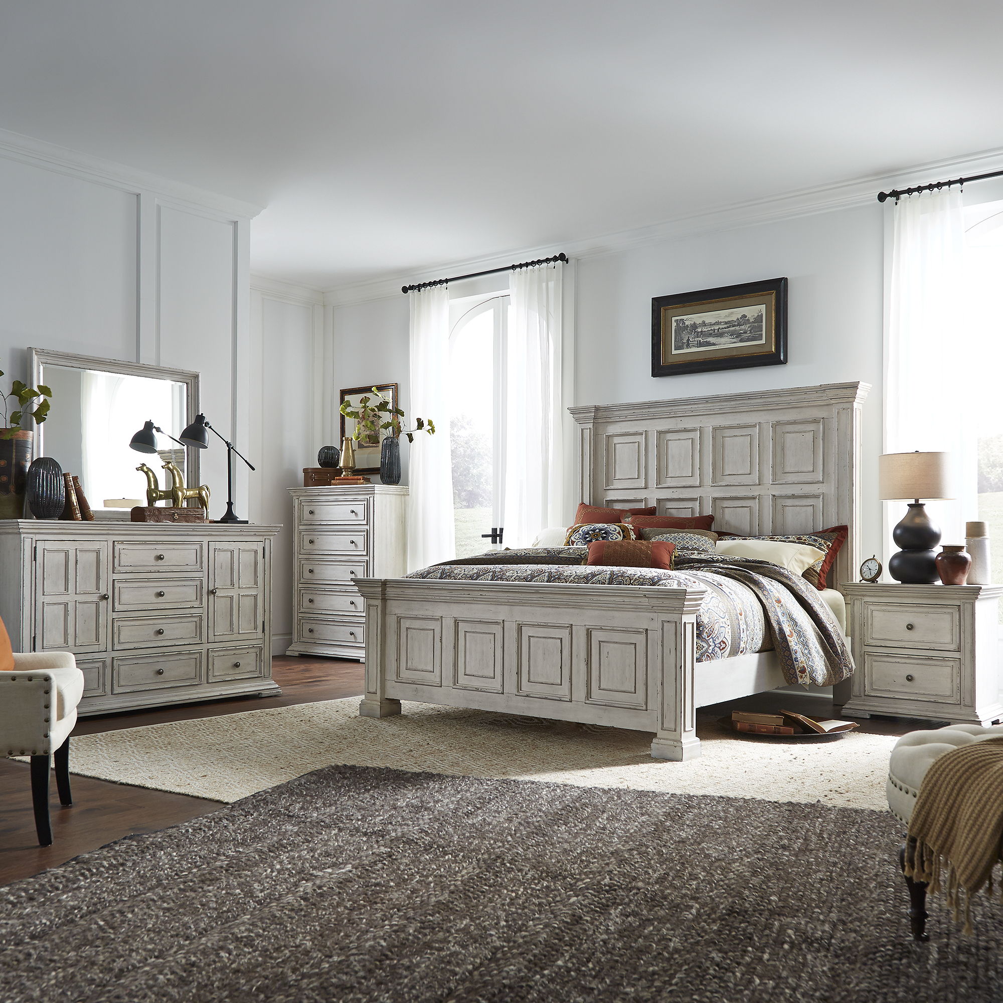 Big Valley Bedroom Set – Panel Bed