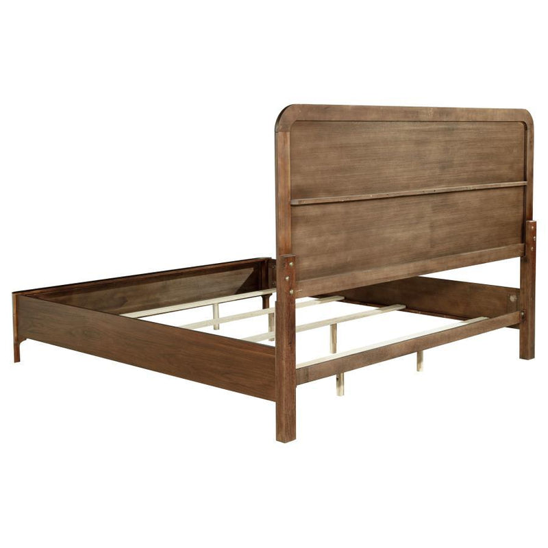 Maderia Upholstered Panel Bed