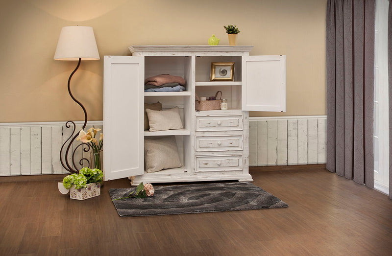 Terra 3 Drawer 2 Door Gentleman's Chest Solid Pine