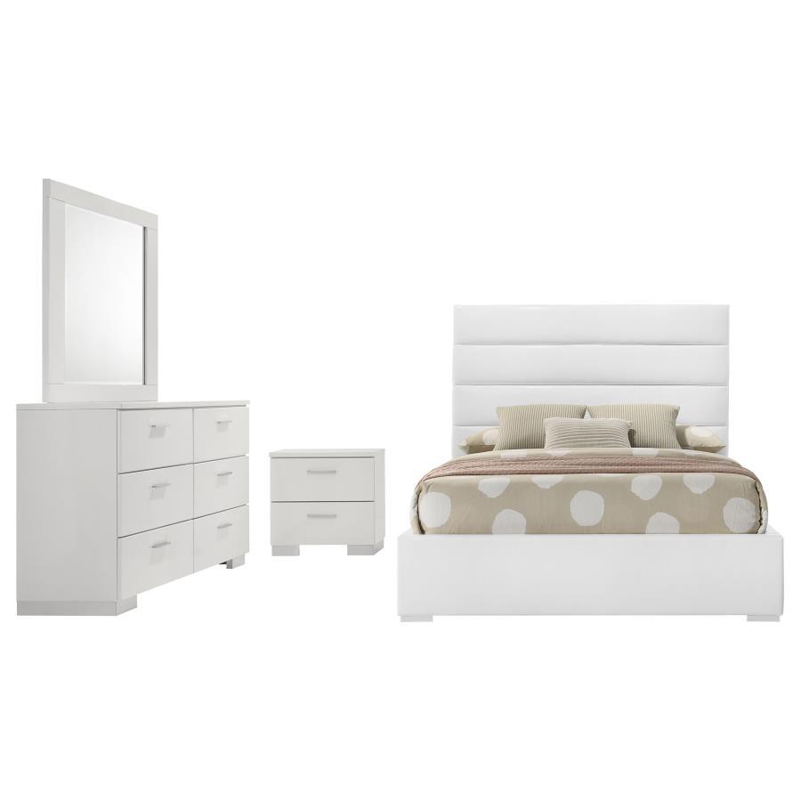 Felicity Upholstered Bedroom Set