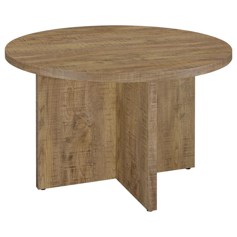 Jamestown Round Composite Wood Dining Table