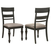 Dining Side Chairs with Ladderback