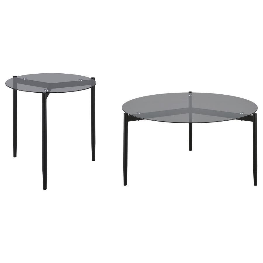 Rosalie Round Coffee & End Table Set
