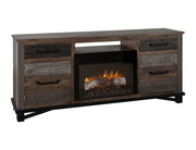 Loft 70.25" Electric Fireplace TV Console