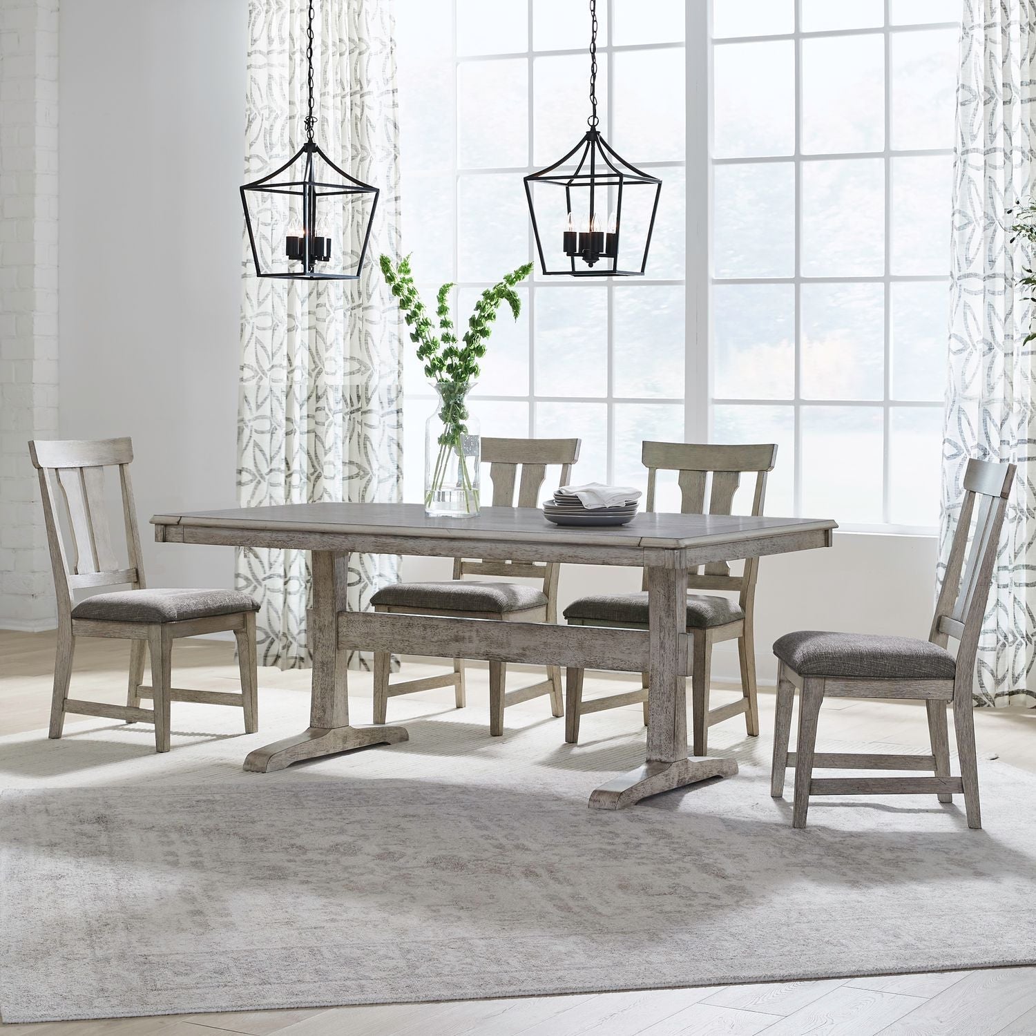 Hallendale - Trestle Table Set