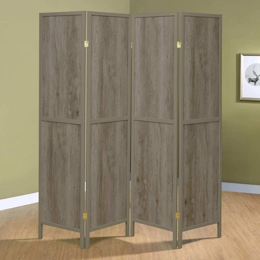 Deepika 4-Panel Folding Room Divider