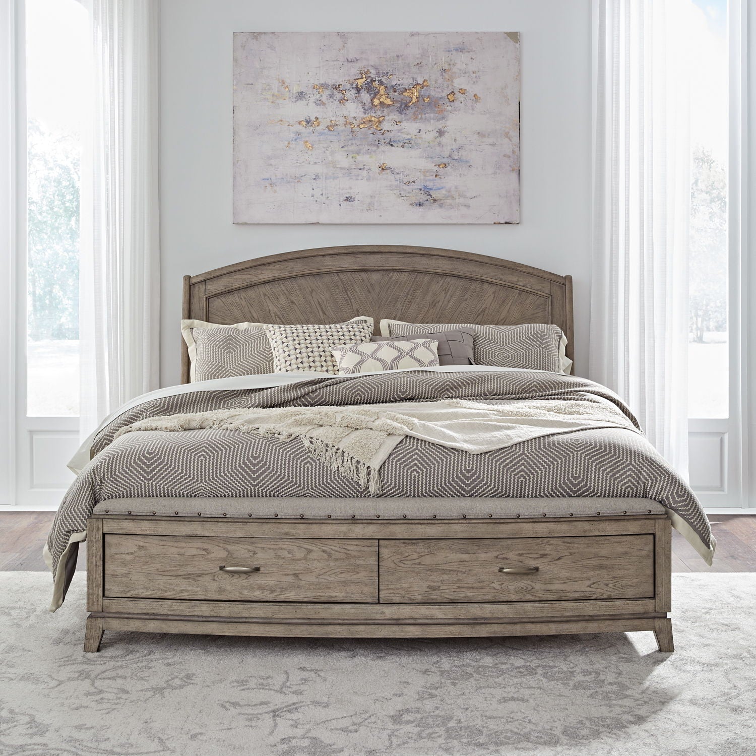 Avalon Panel Storage Bed