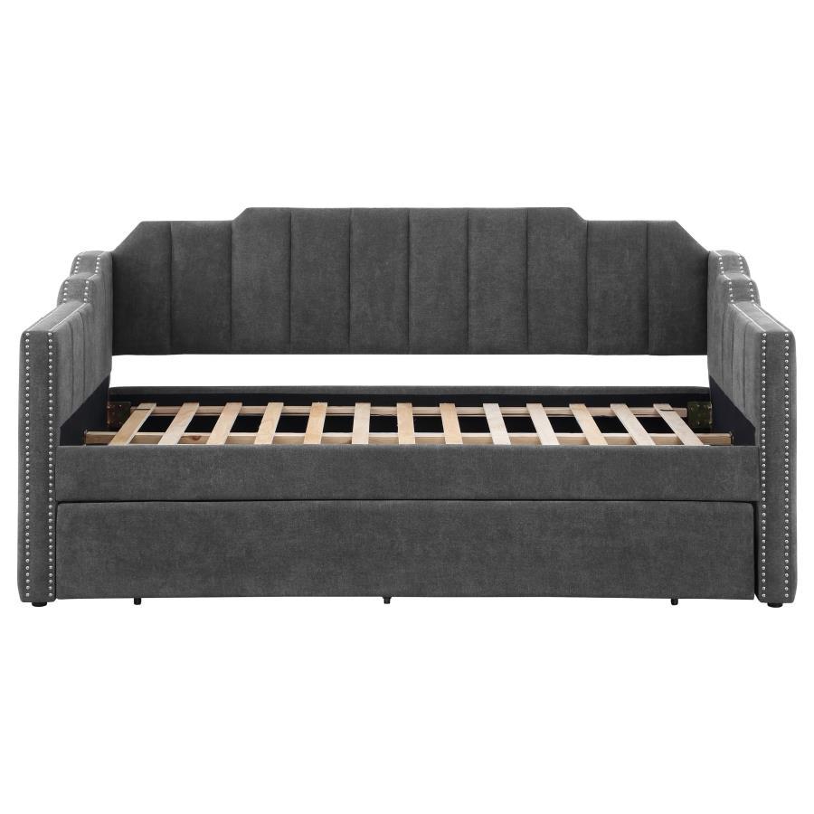 Kingston Upholstered Twin Daybed with Trundle