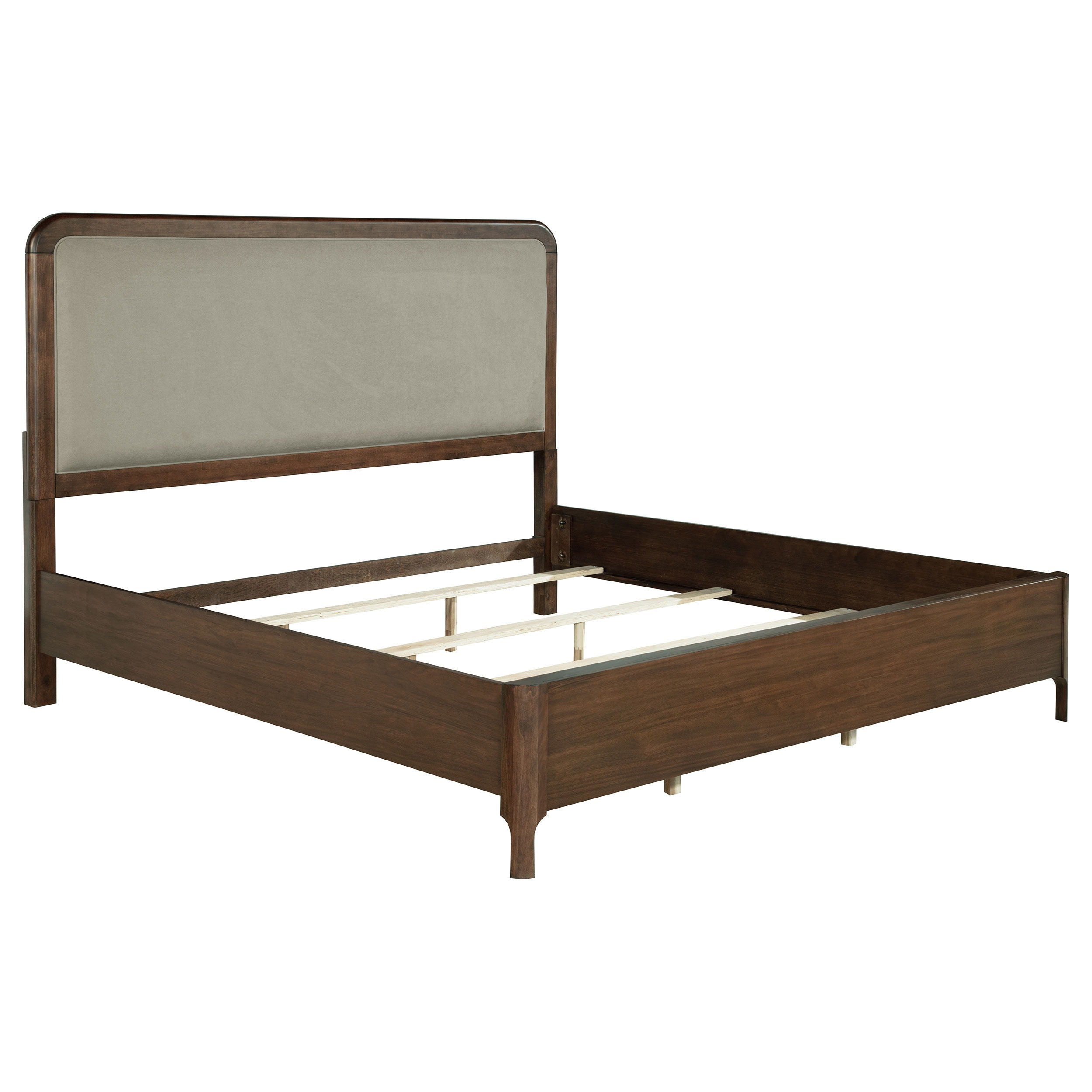 Maderia Upholstered Panel Bed