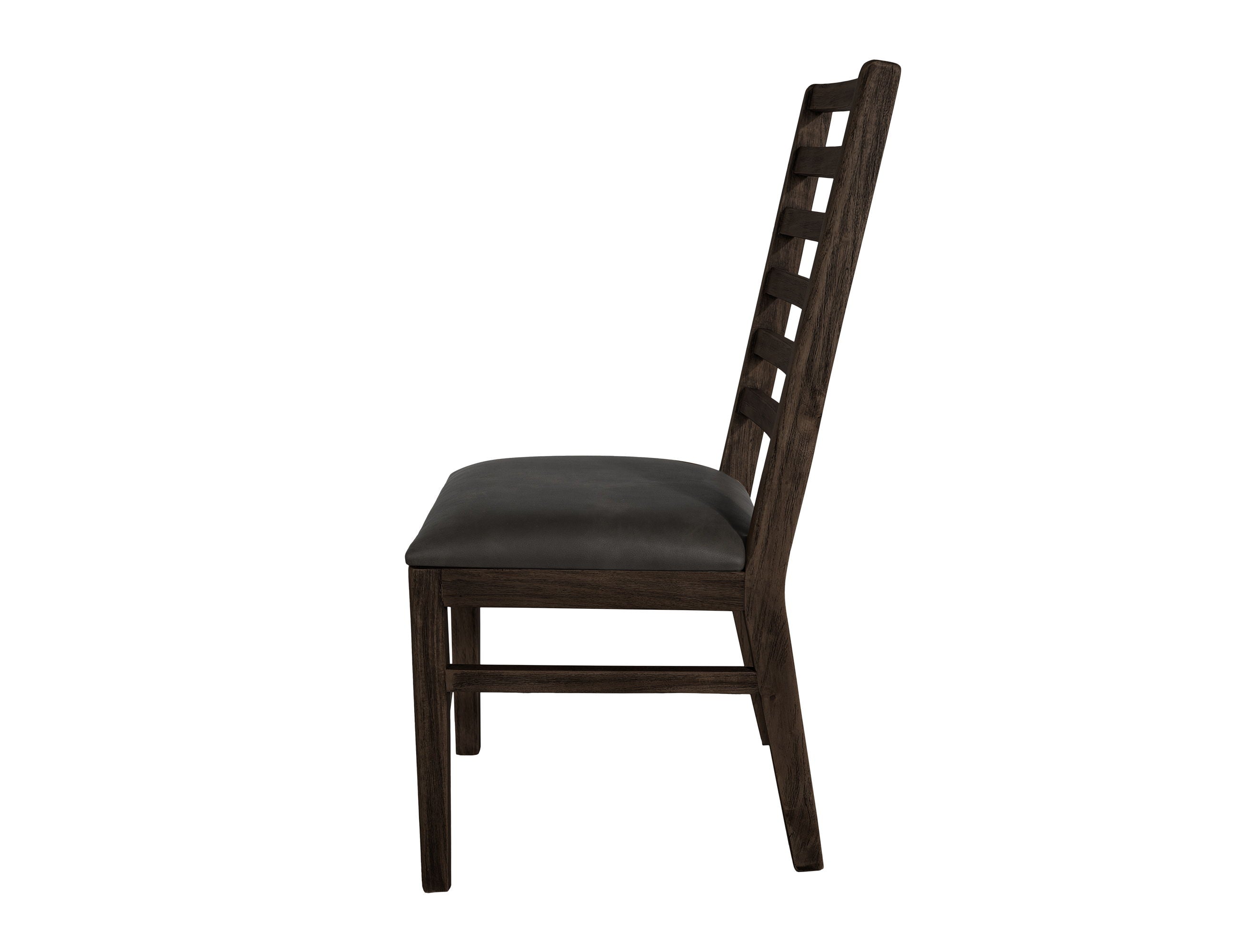 Balam Dining Chairs Set of 2 in Oil Black