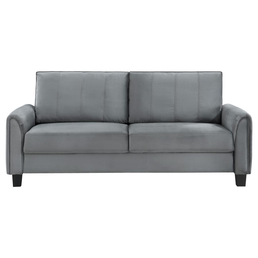 Davis Upholstered Rolled Arm Sofa