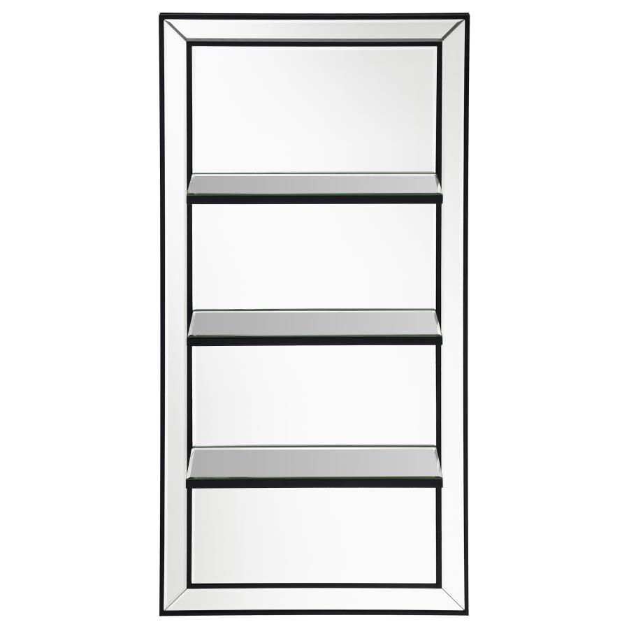Oriel Rectangular 3-Shelf Wall Mirror
