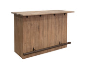 Natural Parota 4 Door - Wooden Bar