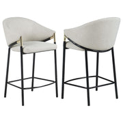Upholstered Counter & Bar Chairs Set of 2