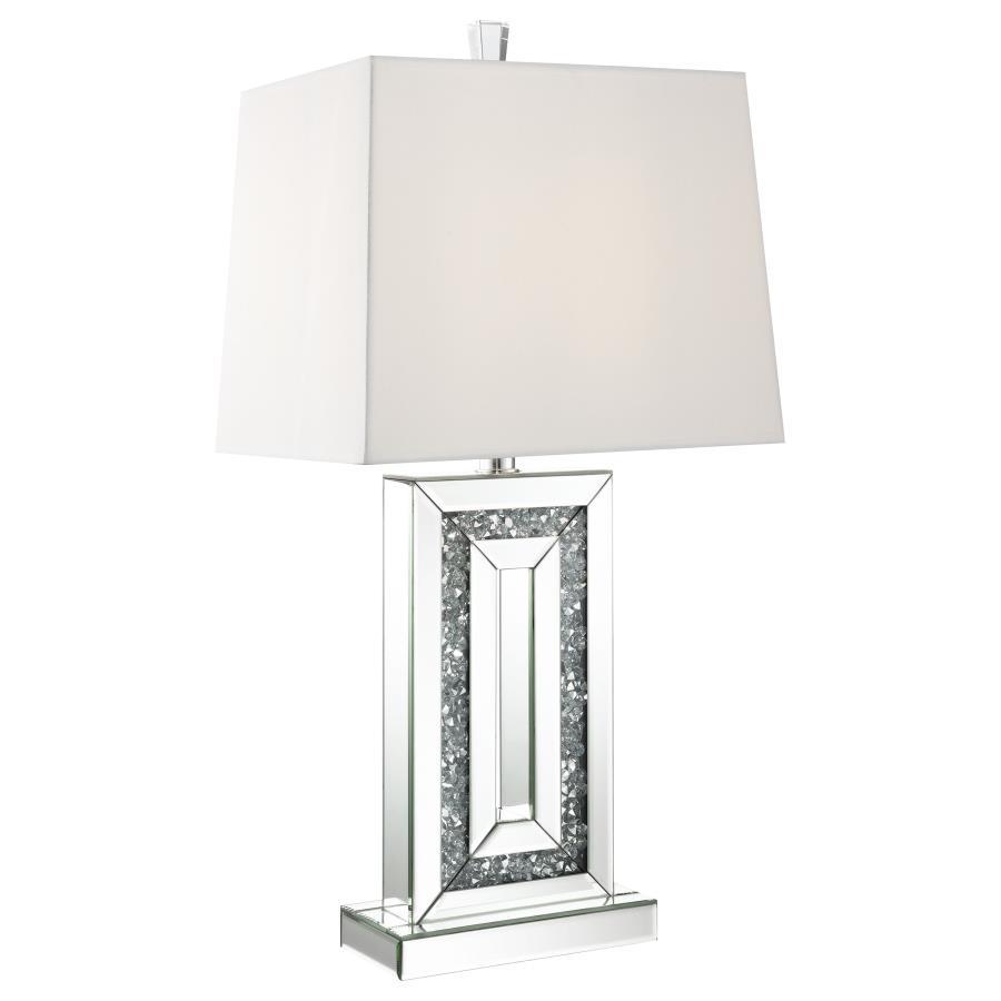 Ayelet Tapered Shade Mirrored Table Lamp