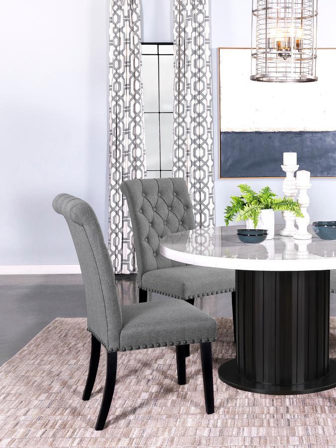 Alana Set of 2 Upholstered Dining Side Chairs