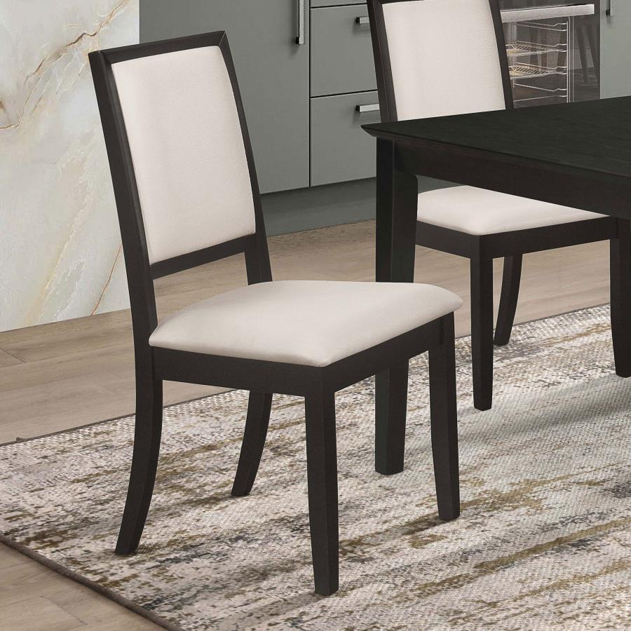 Wood Dining Side Chairs Set of 2