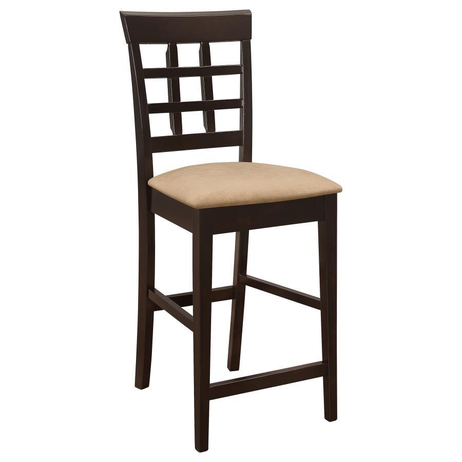 Gabriel Lattice Back Counter Chairs (Set of 2)
