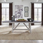 Farmhouse Trestle Dining Table