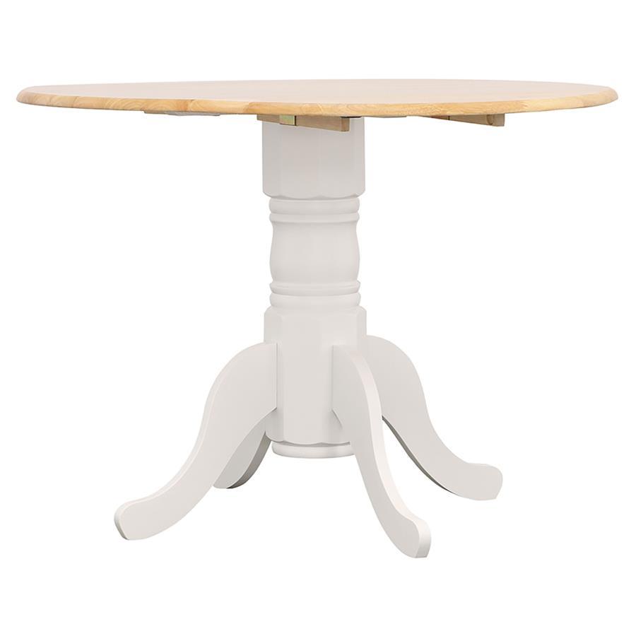 Allison 5-Piece Round Drop Leaf Dining Table Set