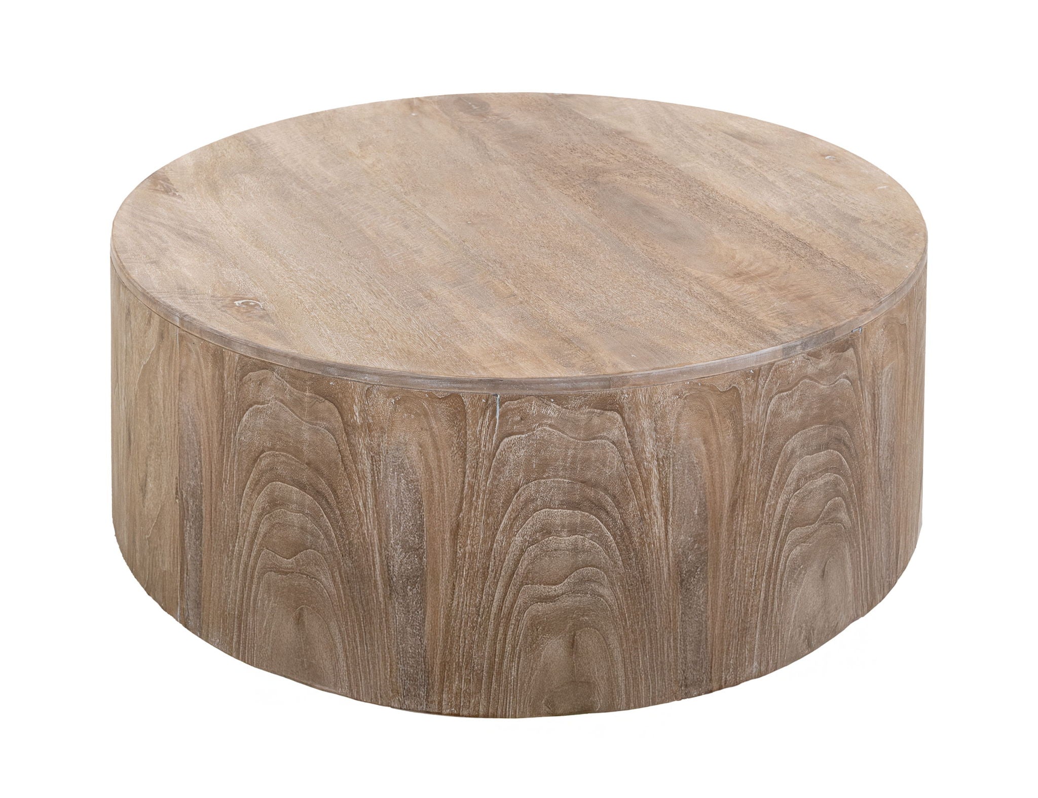 Balam Living Room Table Ivory White