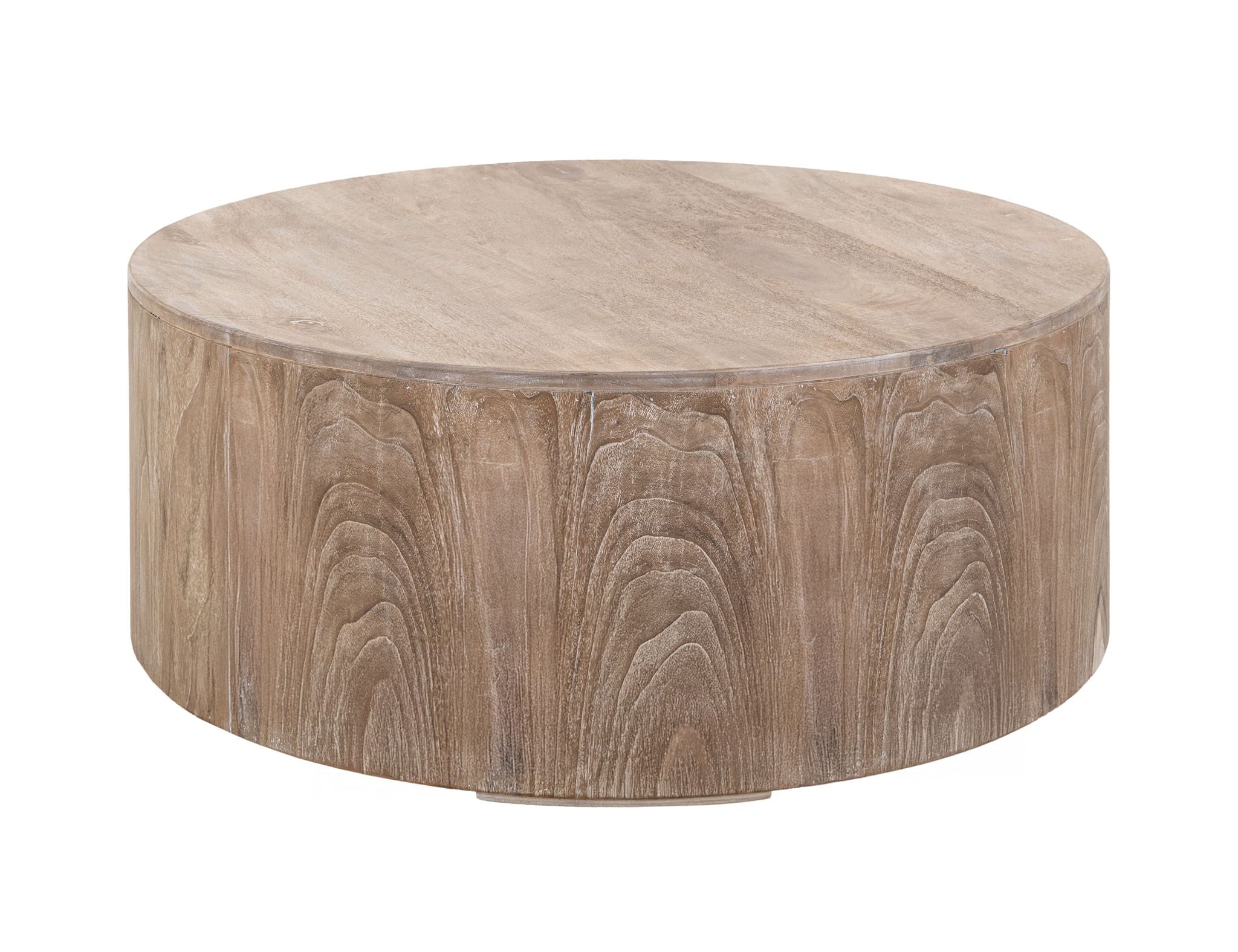 Balam Living Room Table Ivory White