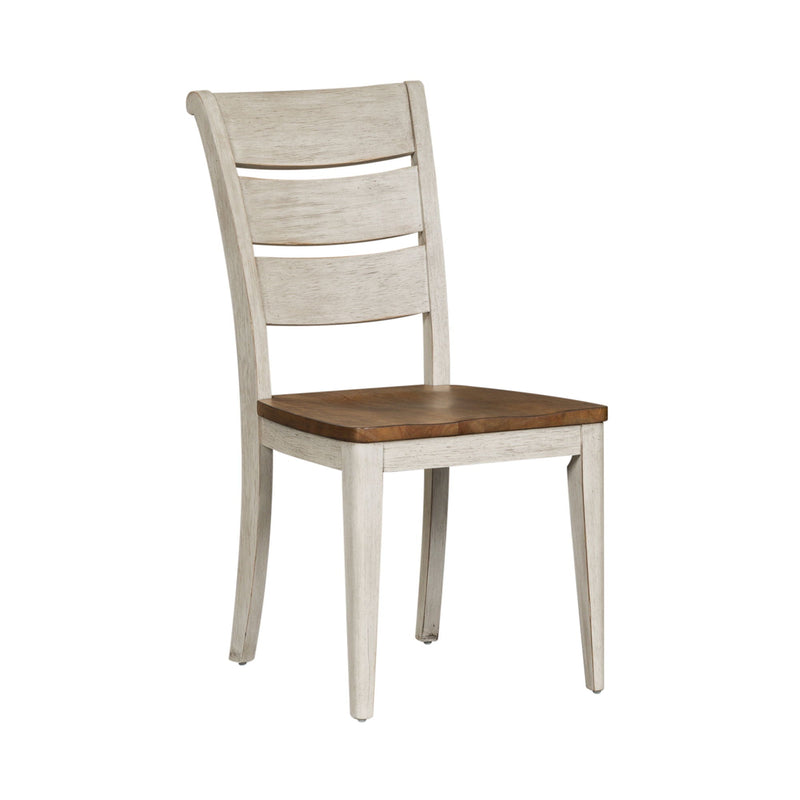 Farmhouse Reimagined Ladder Back Side Chair