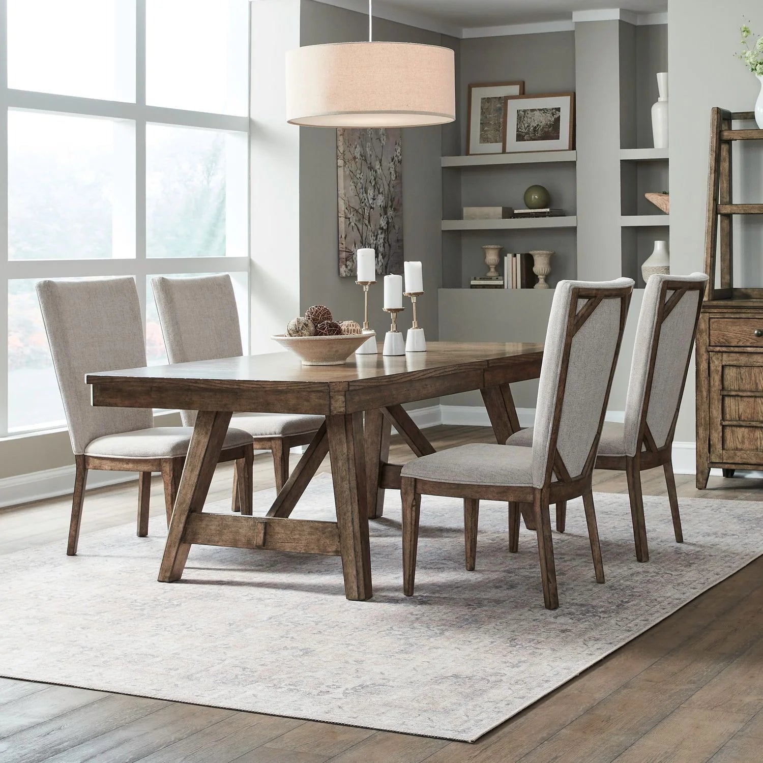 Carolina Park Trestle Table Set