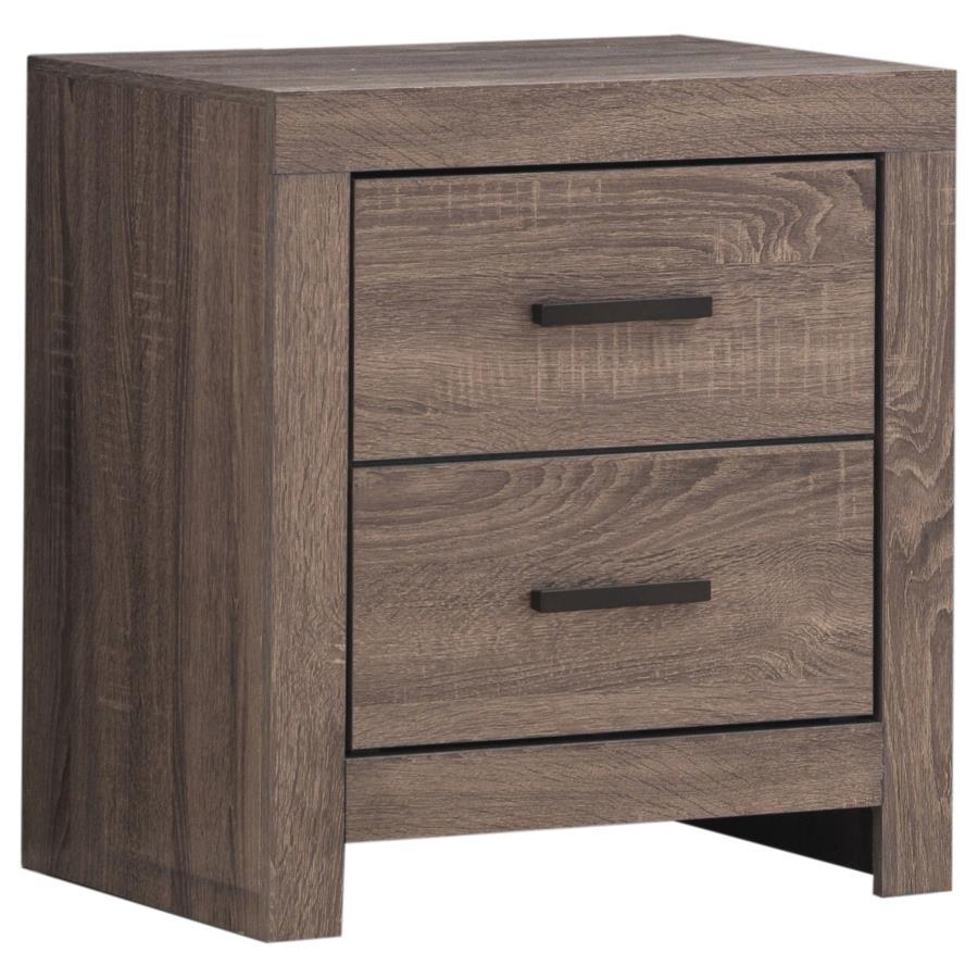 Brantford 2-Drawer Nightstand – Modern Bedroom Side