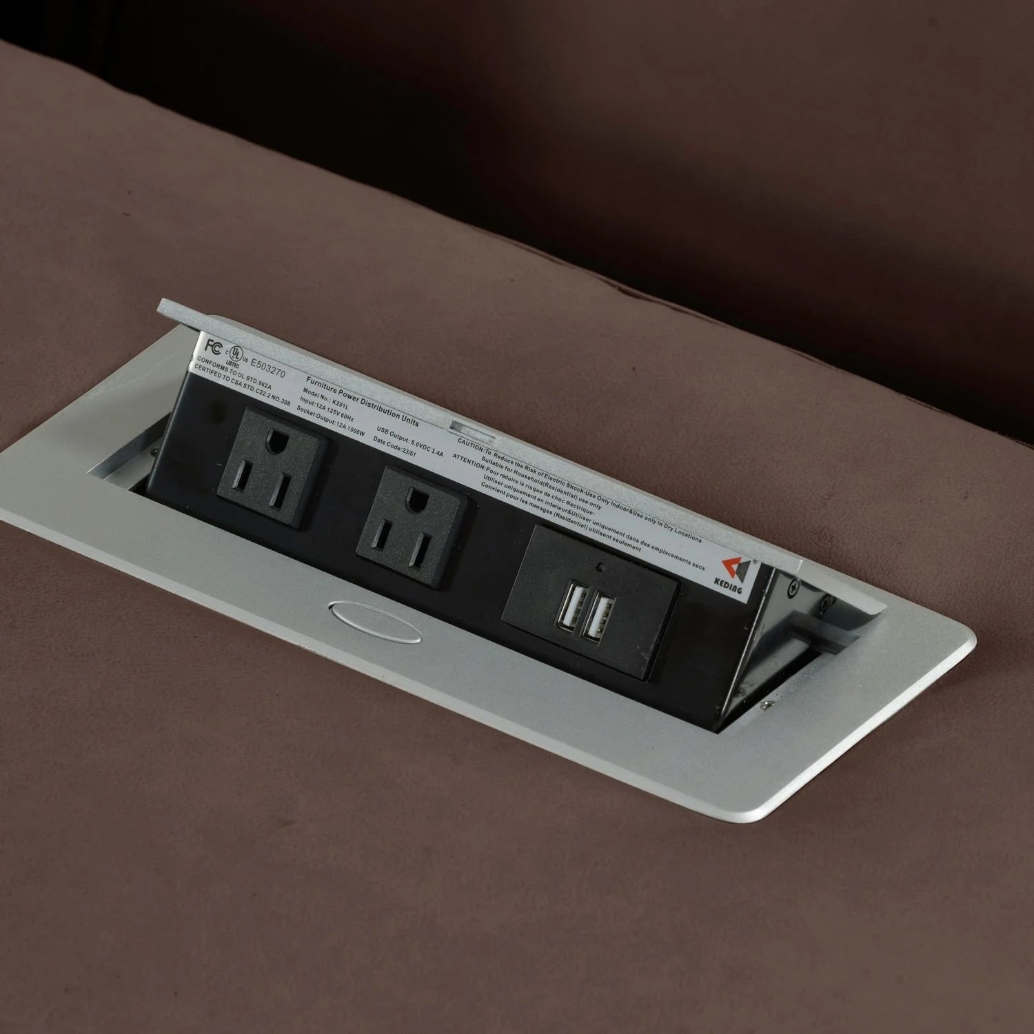 Beckham - Sofa P2 & ZG - Brown