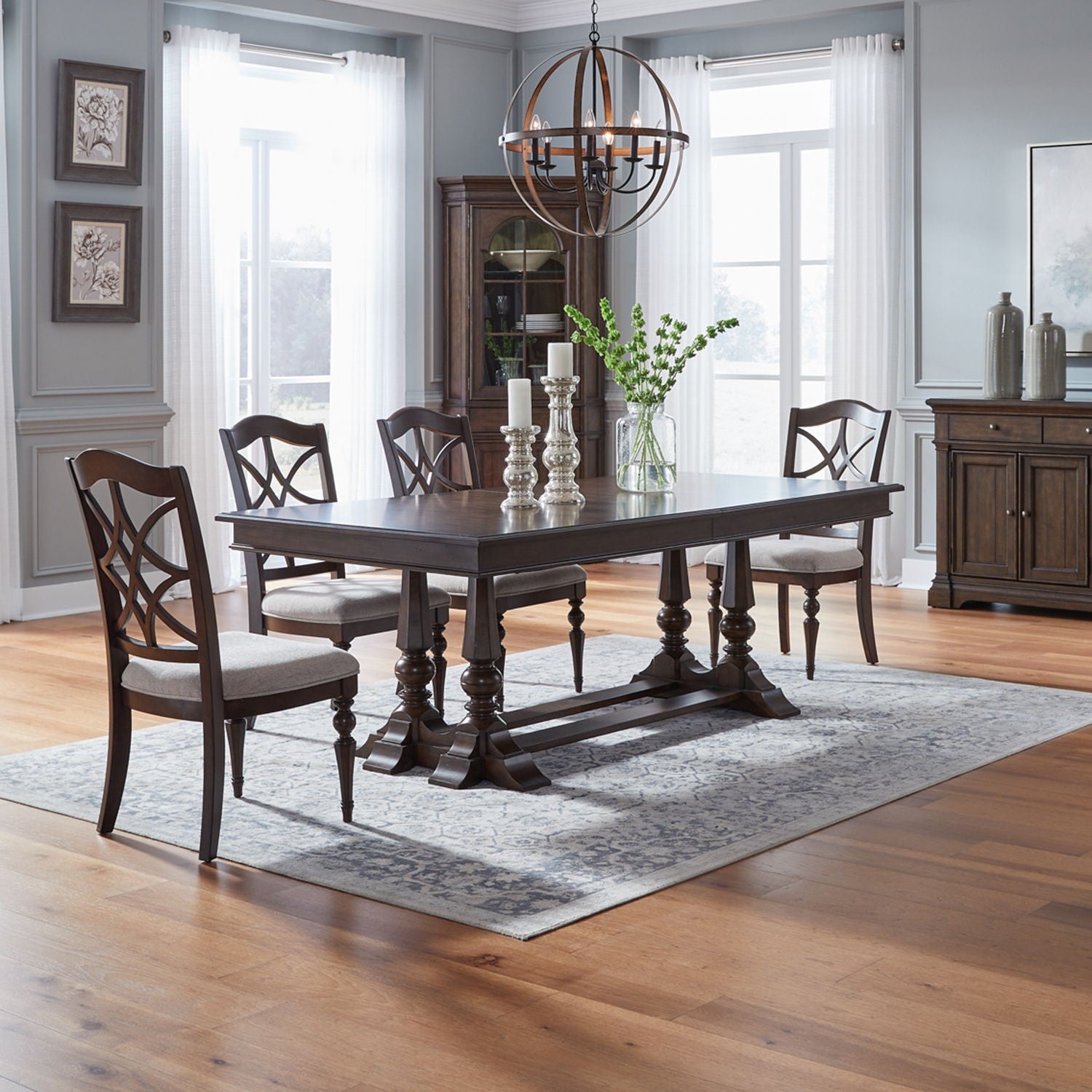 Arden Road Trestle Table Set