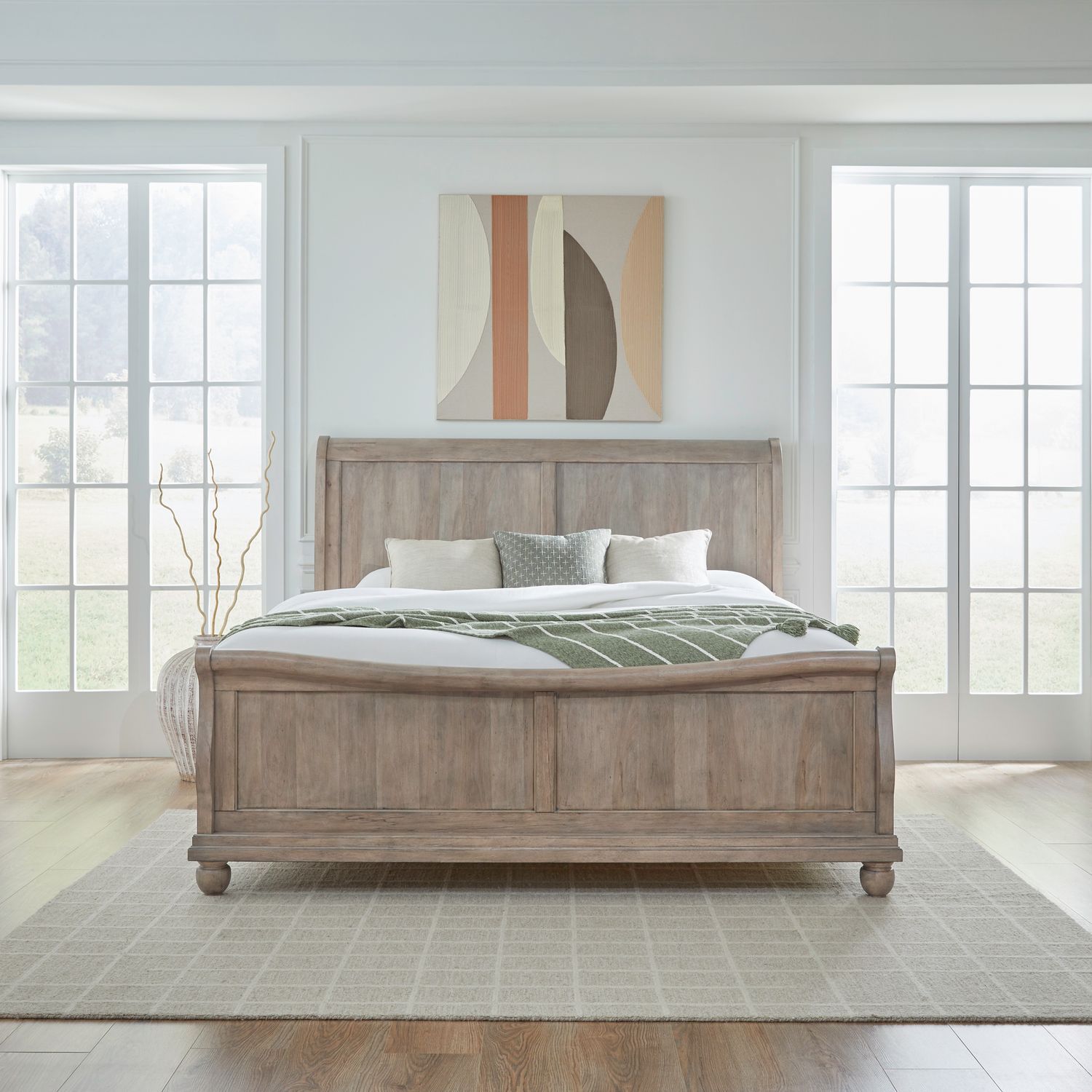 Rustic Traditions Sleigh Bed