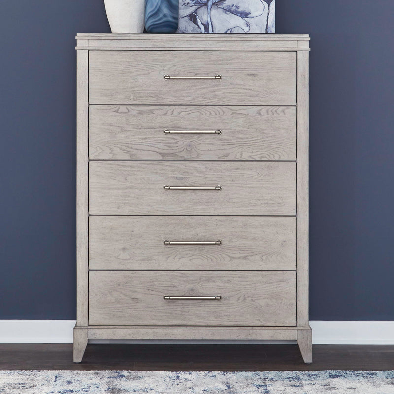 New Haven - 5 Drawer Chest - White
