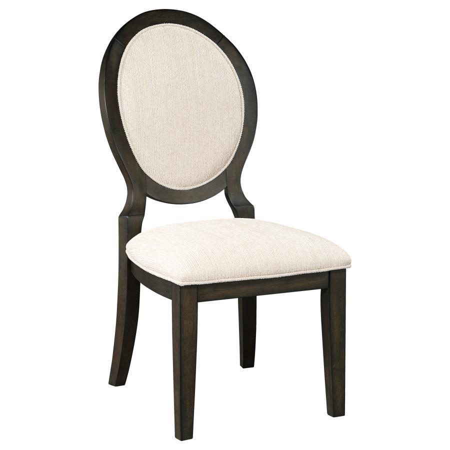 Twyla Oval Back Dining Side Chair (Set of 2)