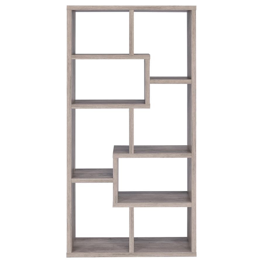 Theo 7-Shelf Bookshelf