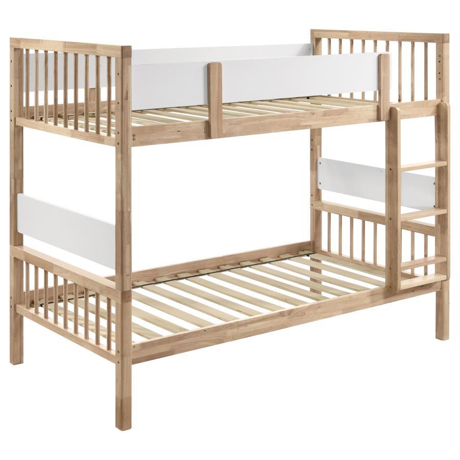 Dakota Wood Twin Over Twin Bunk Bed