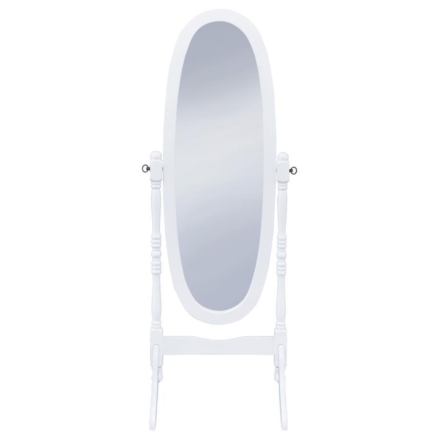 Foyet Wood Adjustable Full-Length Cheval Mirror