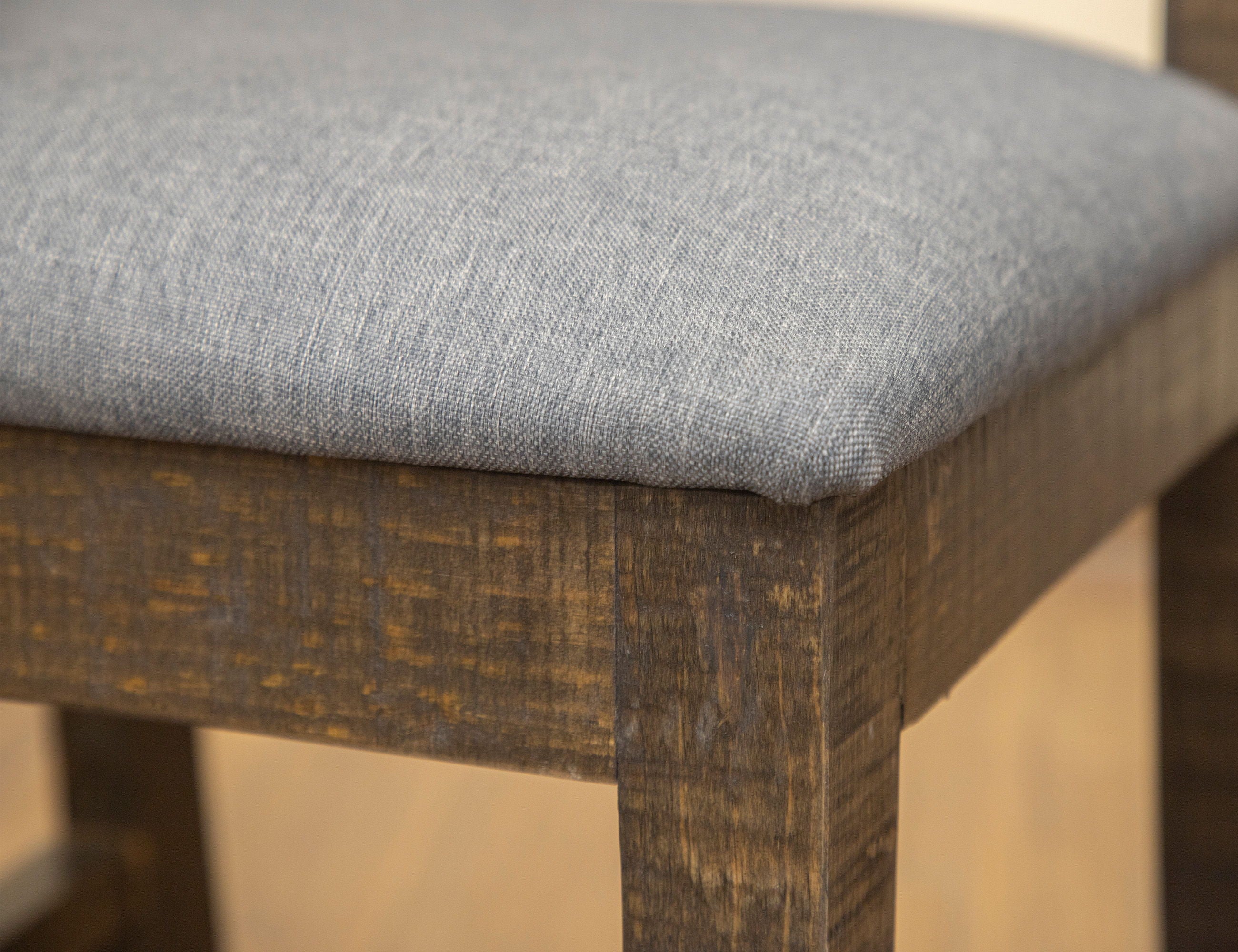 Loft - Barstool (Set of 2) - Two Tone Gray / Brown