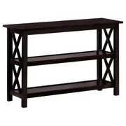 Rachelle 2-Shelf Wood Entryway Console Table