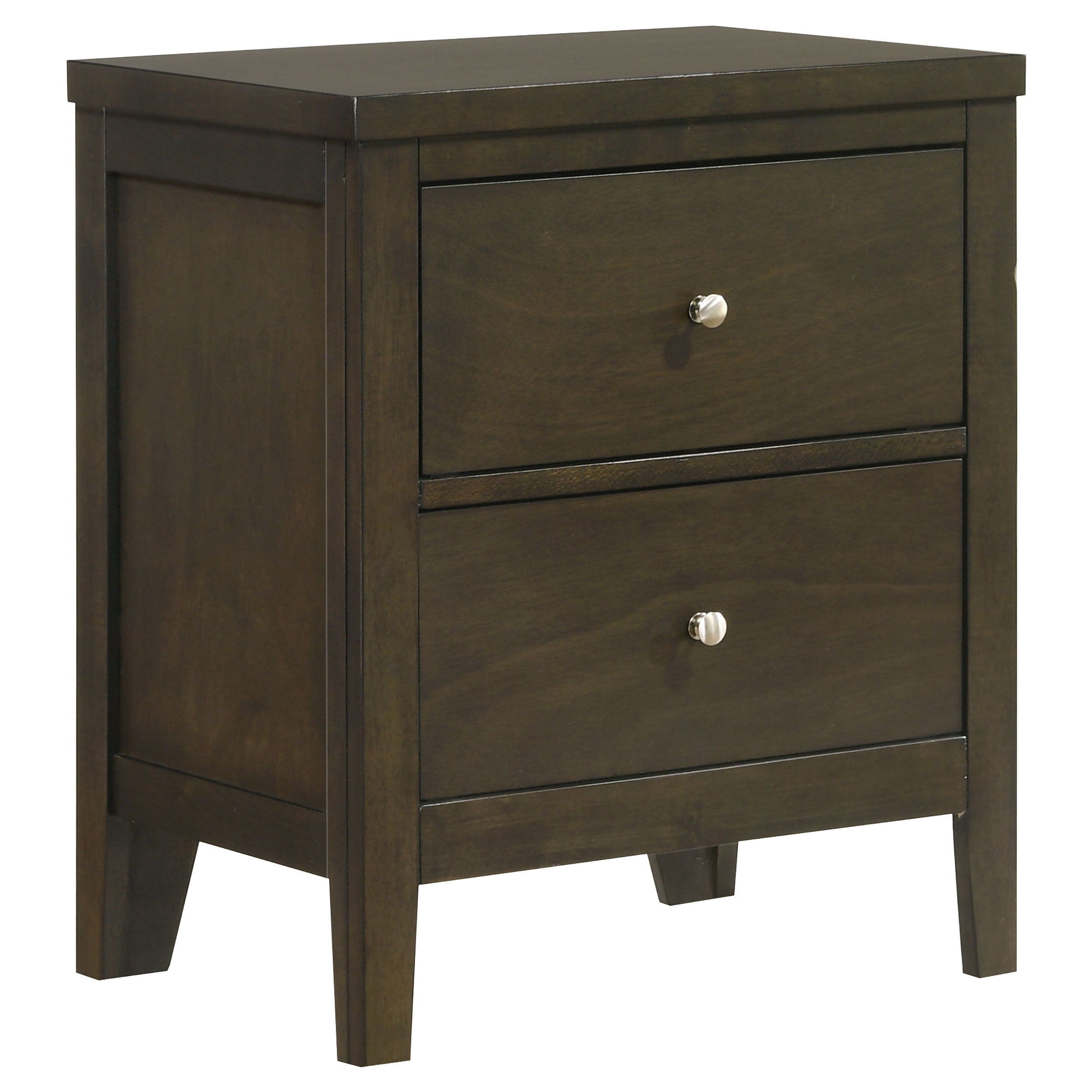 2-Drawer Nightstand Bedside Table