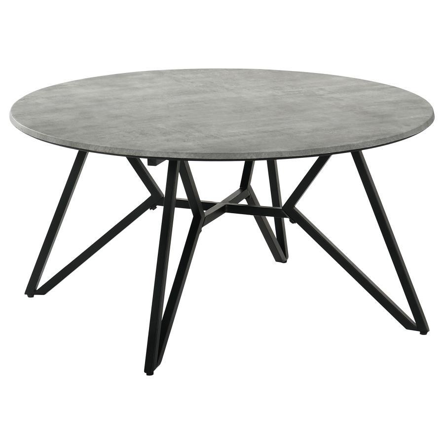 Hadi Round Smart Top Coffee Table