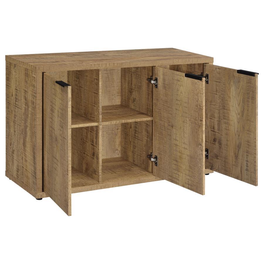 Pepita 3-Door Engineered Wood Accent Cabinet