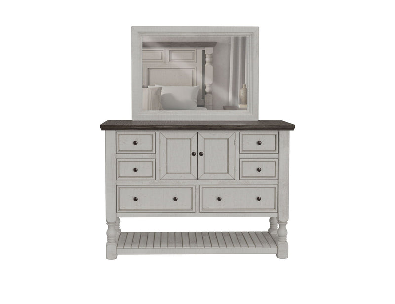 Stone - Dresser with 6 Drawers / 2 Doors