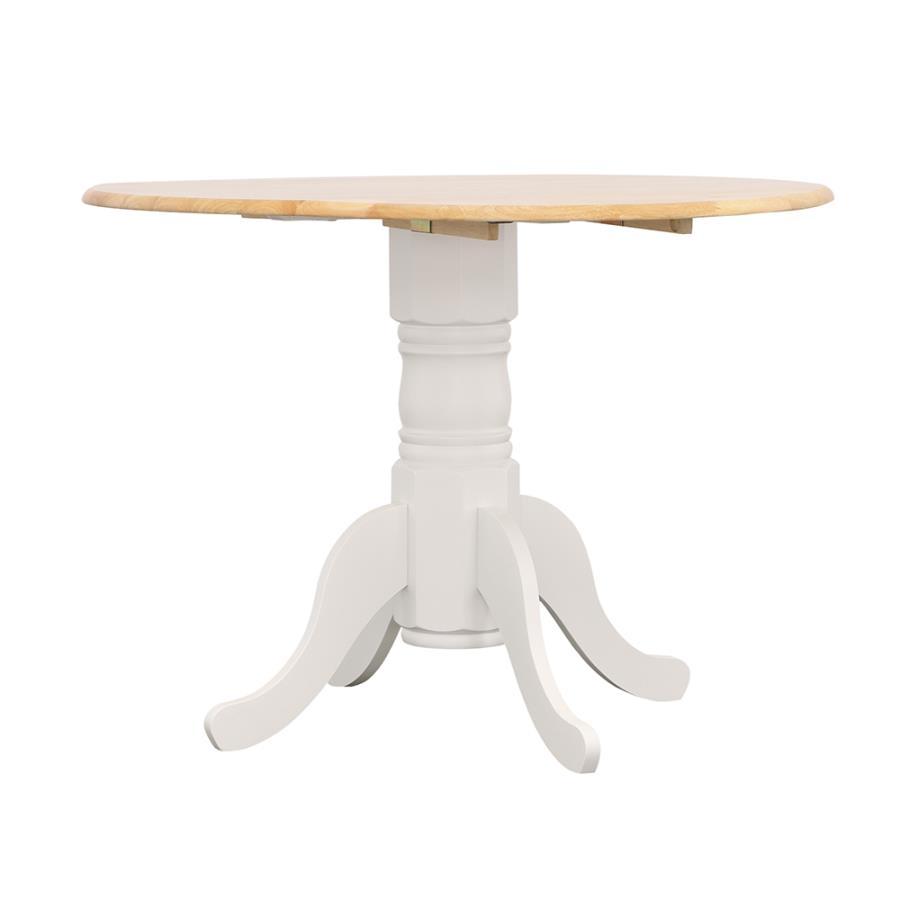 Allison Round Drop Leaf Extension Dining Table