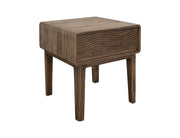 Olivia - End Table in Brown with 1 Drawer
