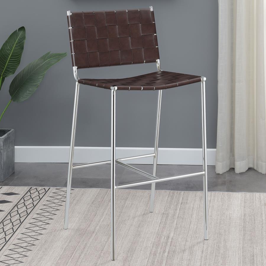 Adelaide Upholstered Pub Height Bar Stool