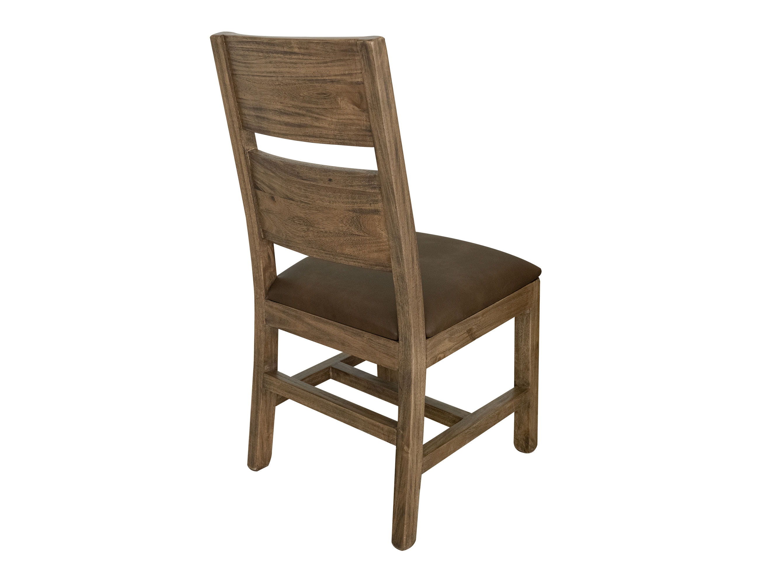 Natural Teca - Chair Set of 2 in Brown